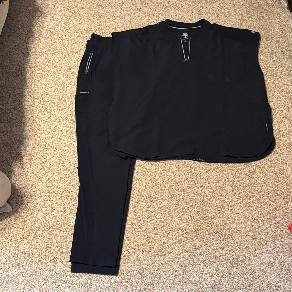 Healing Hands Black Jogger Set